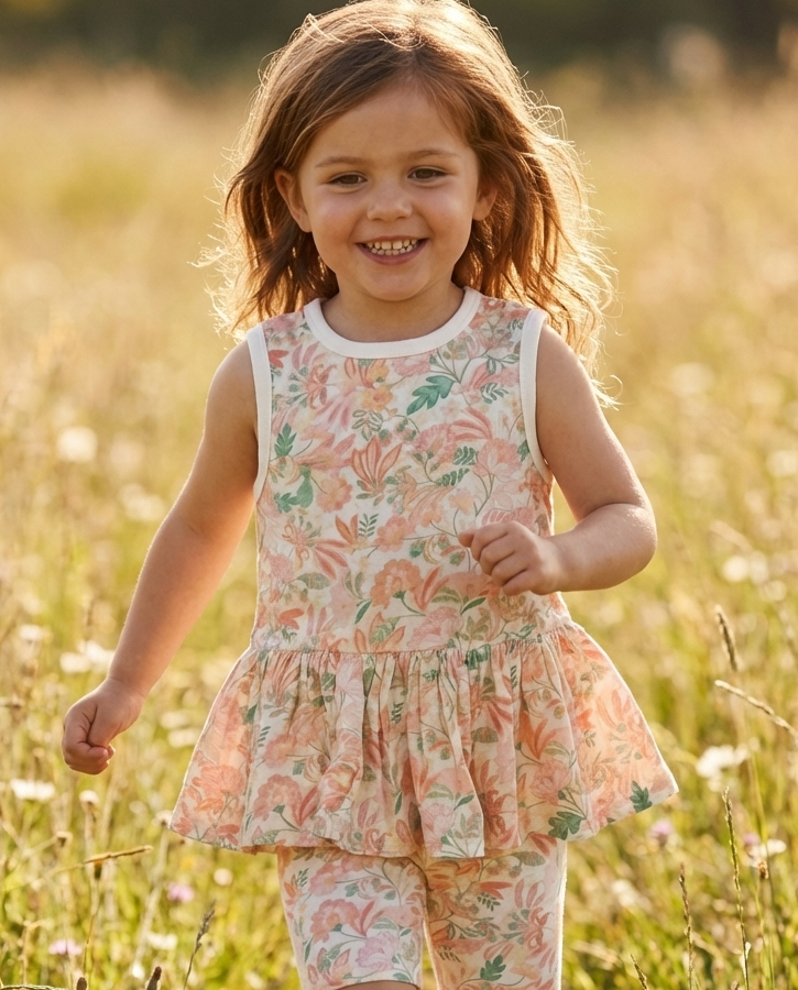 Walnut X May Gibbs Anne Top - Sherbet Garden