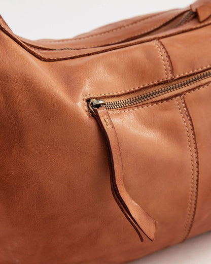 Juju & Co. Signature Slouchy Bag Tan