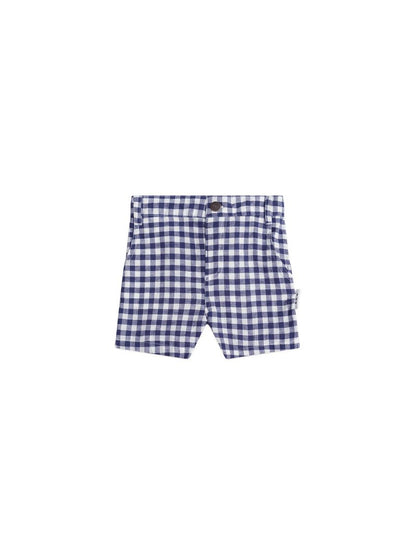 Huxbaby Check Chino Shorts