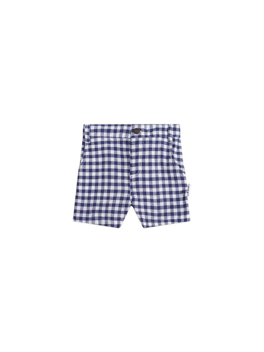 Huxbaby Check Chino Shorts