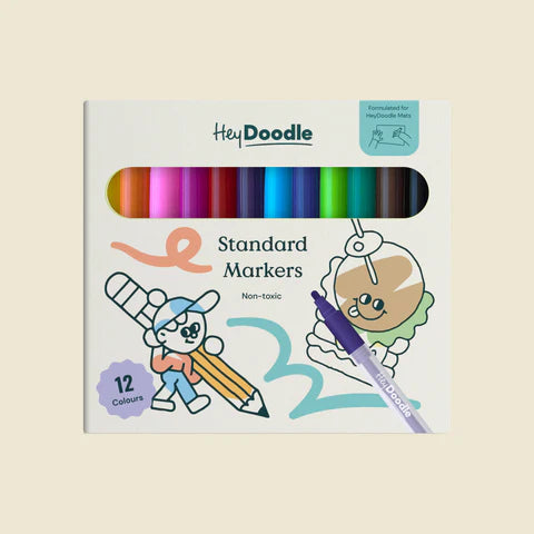 HeyDoodle Standard Colour Markers