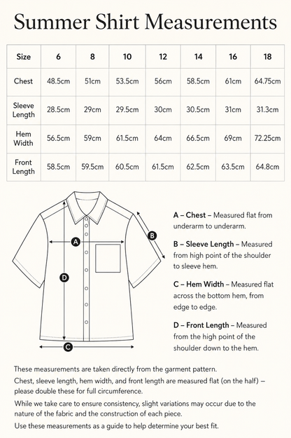 Nancybird Summer Shirt - Palisade