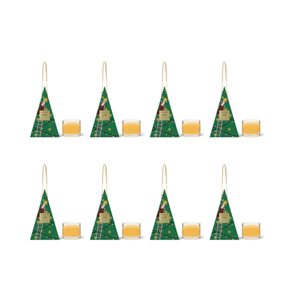 Glasshouse Tahaa Affair Christmas Bauble - 8 Pack
