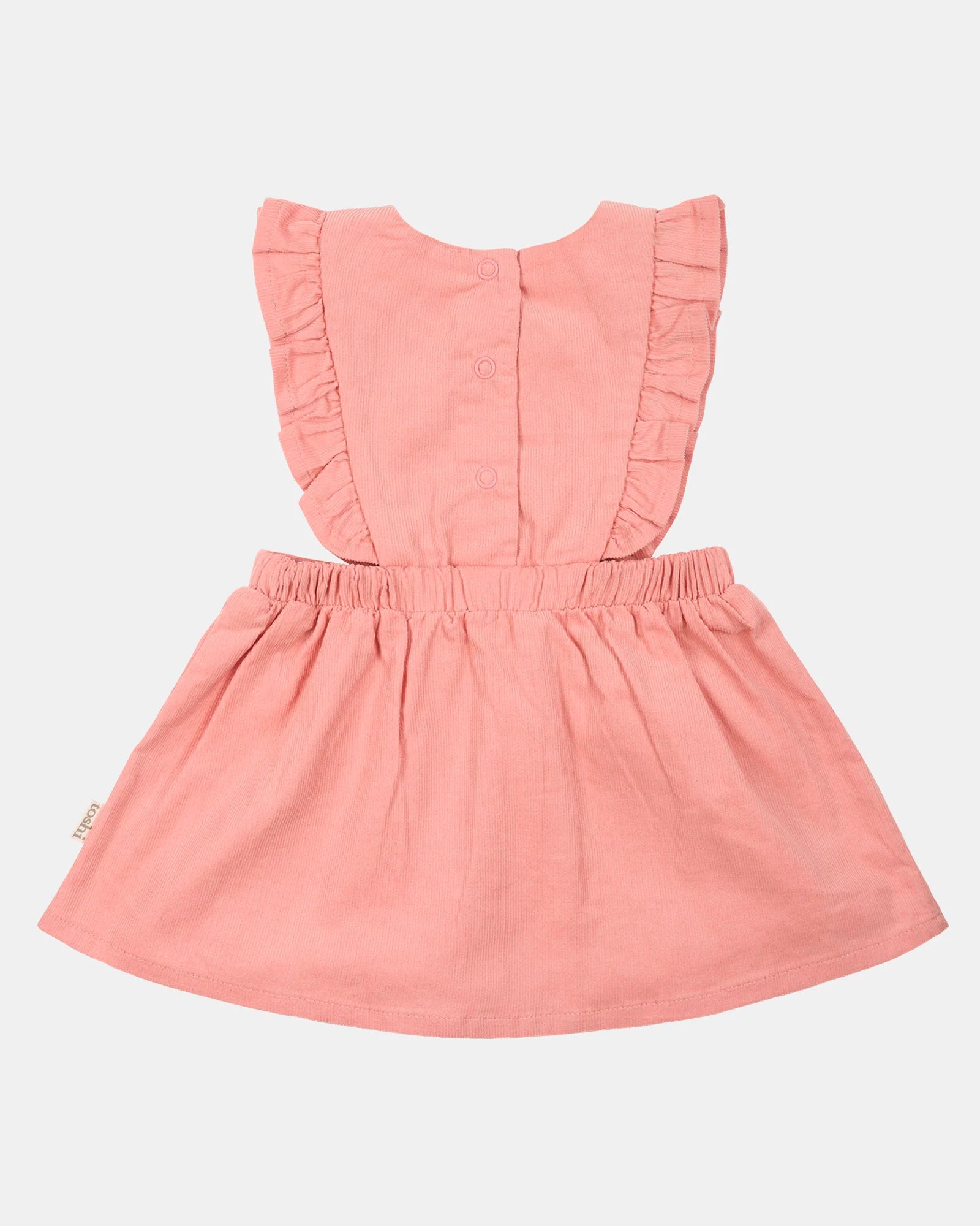 Baby Pinafore Corduroy Quincy Dusty Rose