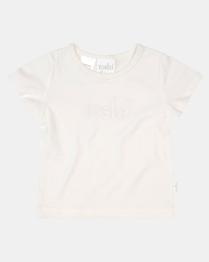 Dreamtime Organic Tee S/S Logo Cream