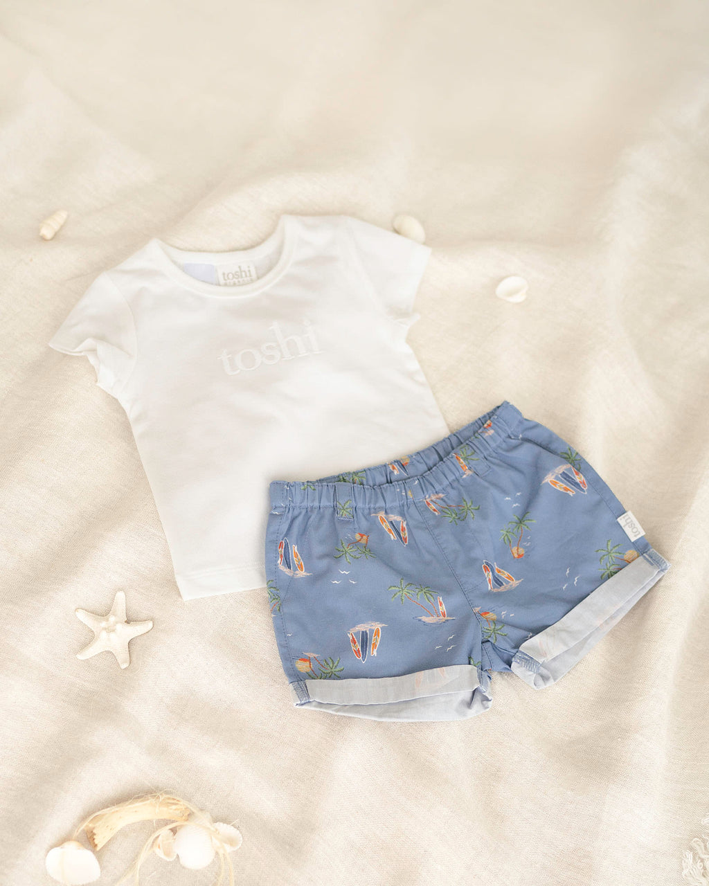 Dreamtime Organic Tee S/S Logo Cream