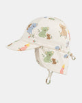 Flap Cap Arcadia Gumnut Babies Cloud
