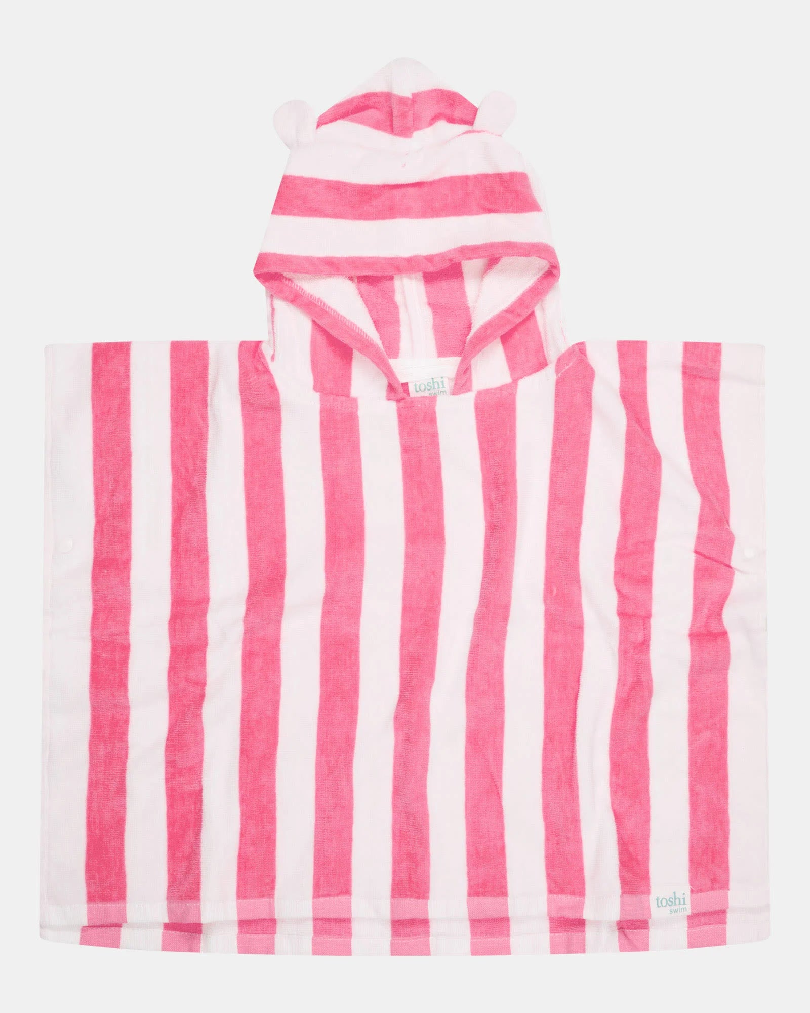 Hooded Beach Towel - Watermelon Pink