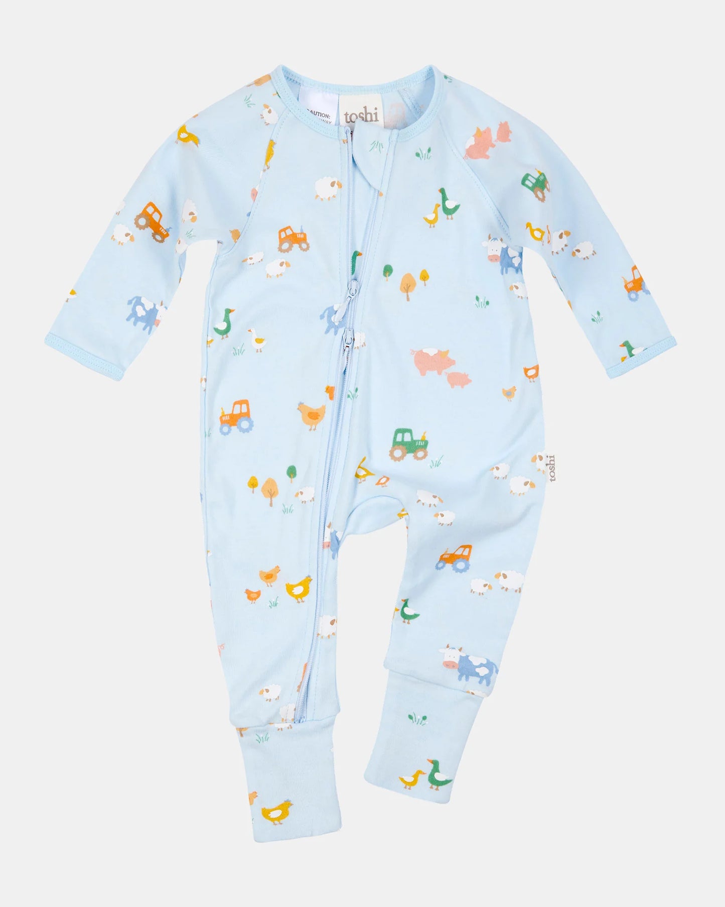 Onesie L/S Harvest Farm Buddies