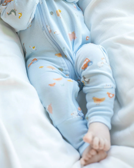 Onesie L/S Harvest Farm Buddies