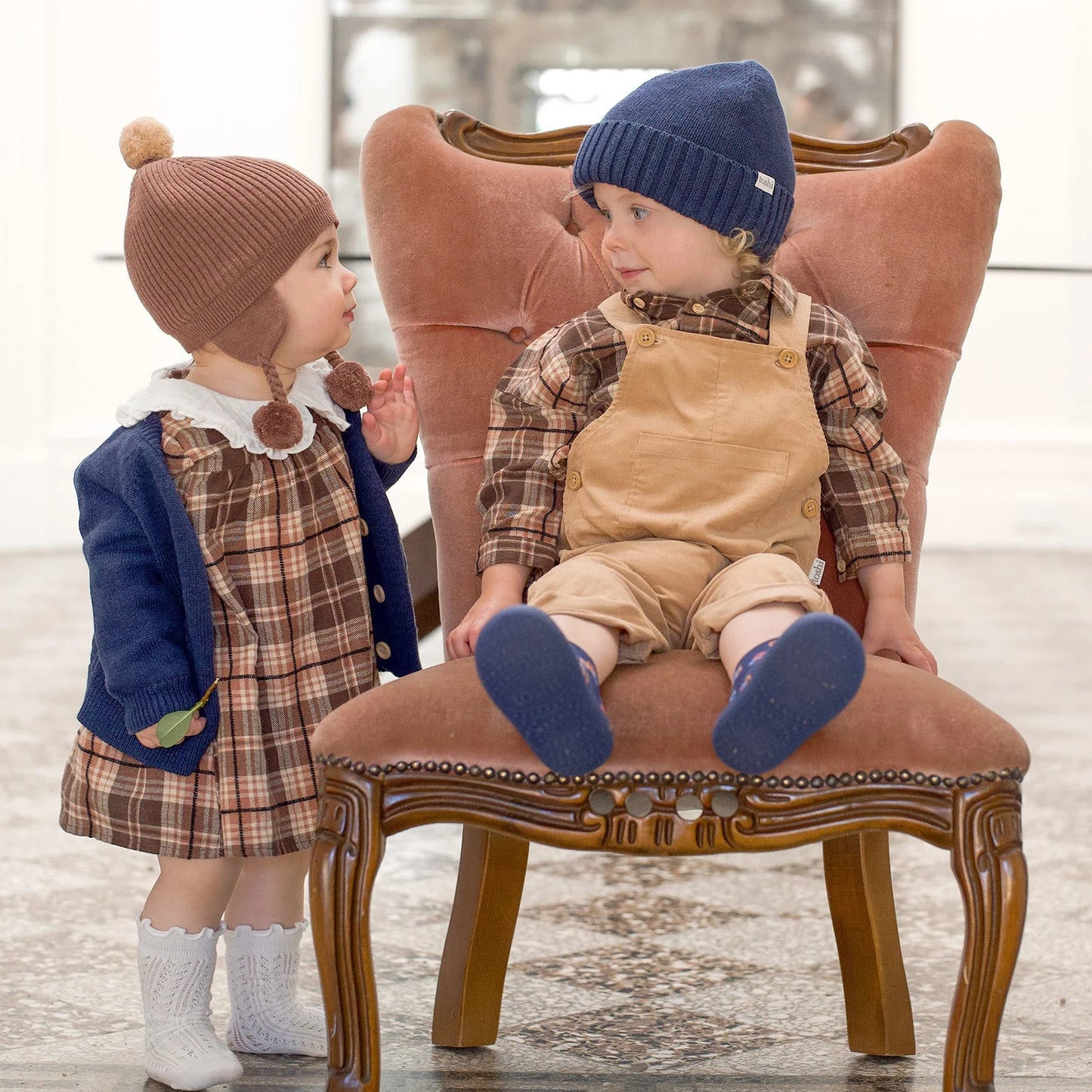 Organic Beanie Rover - Ink