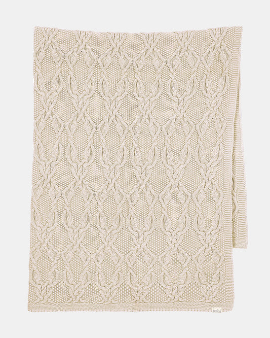 Organic Blanket Bowie Oatmeal