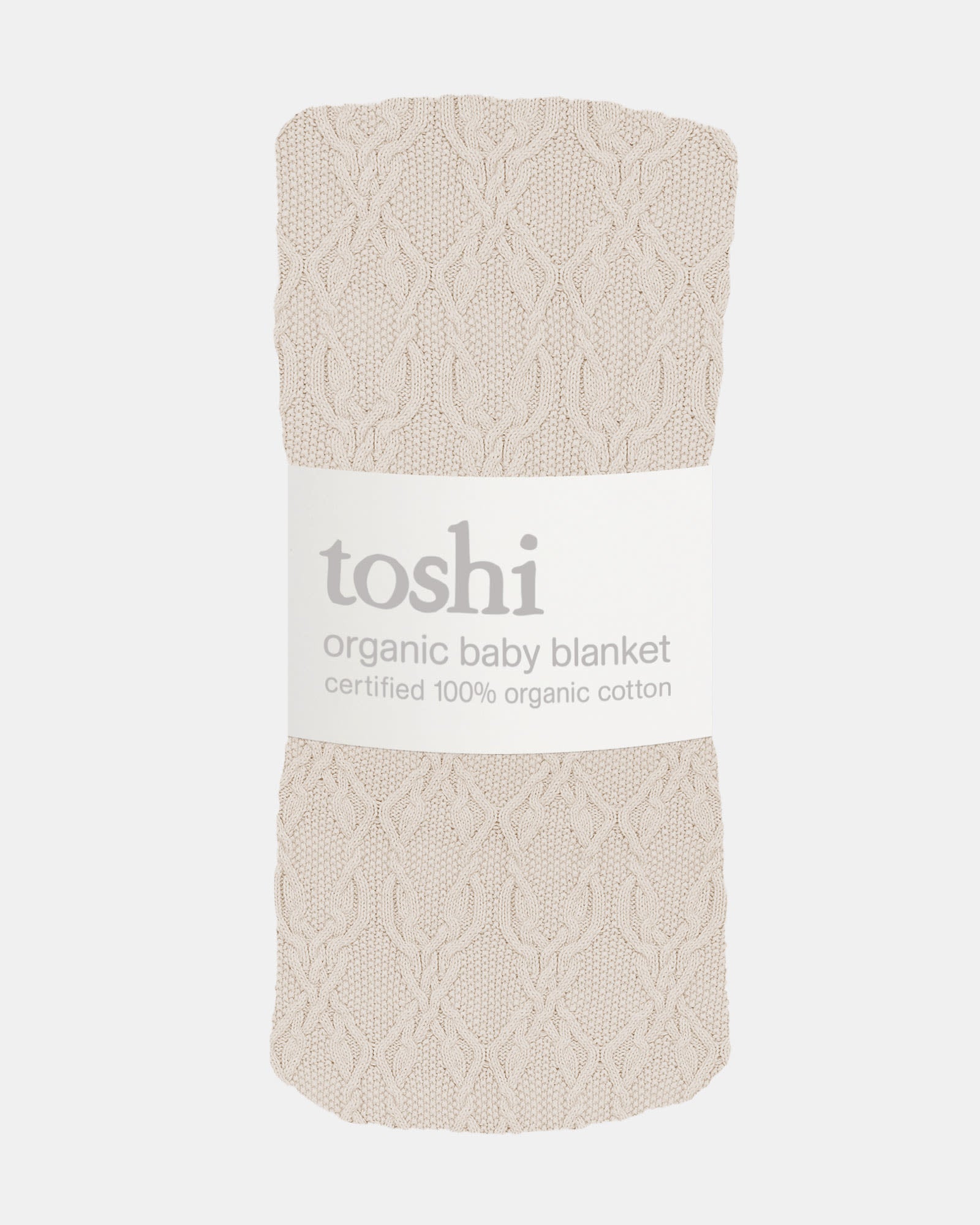 Organic Blanket Bowie Oatmeal
