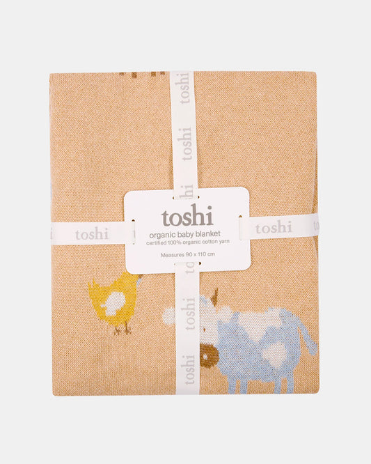 Organic Blanket Mystical Farm Buddies