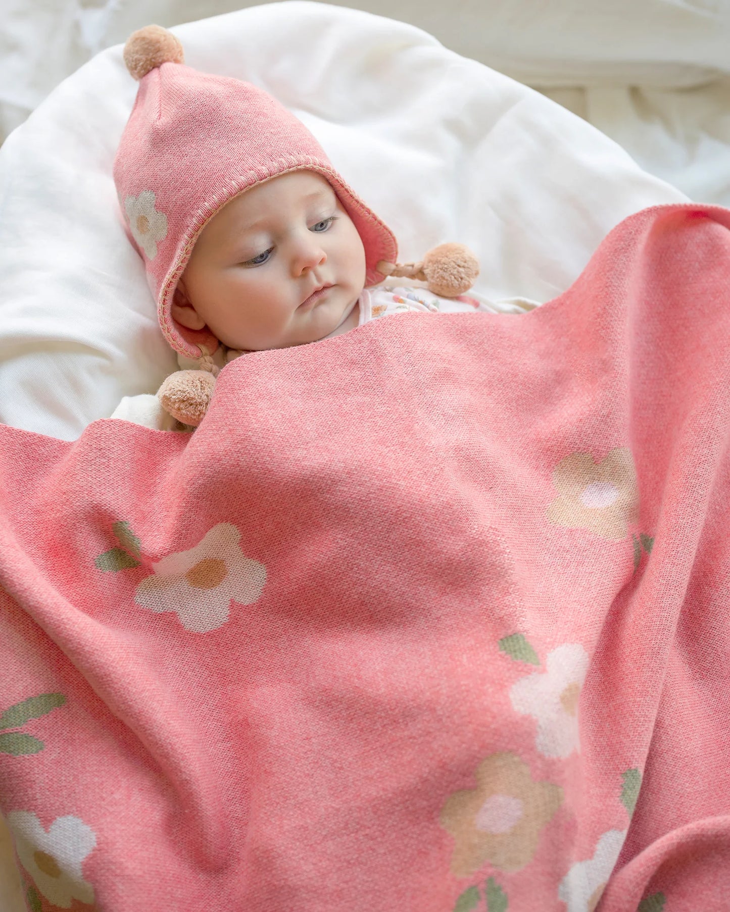 Organic Blanket Mystical Rosie Posie