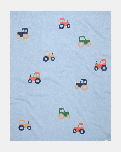 Organic Blanket Mystical Tiny Tractors