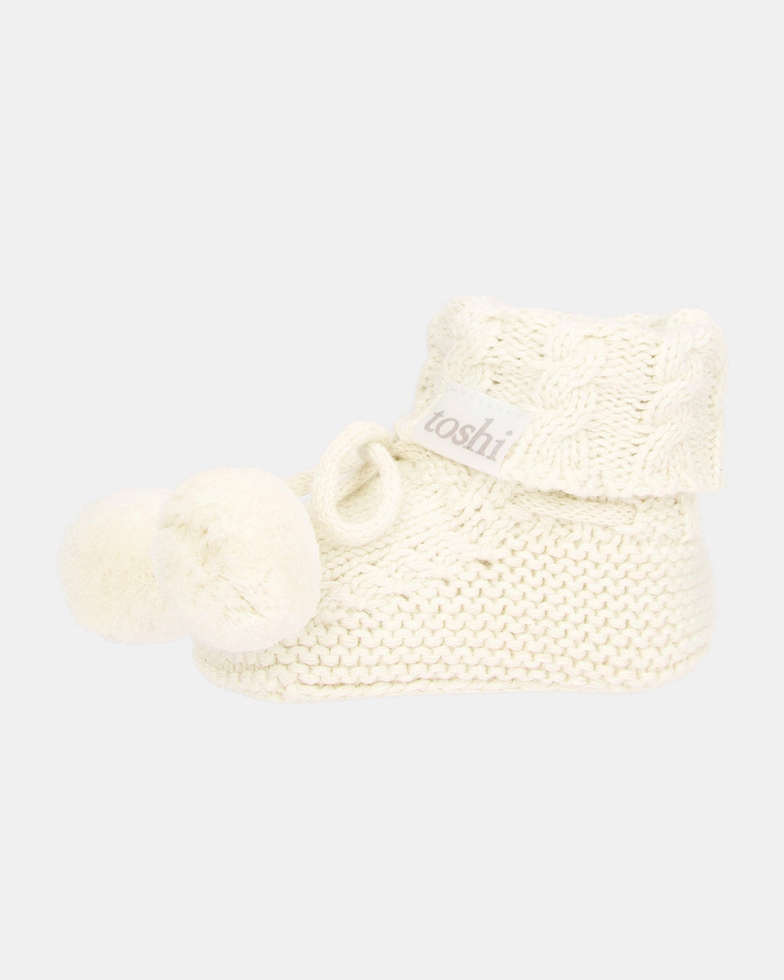 Organic Booties Yummy Cream