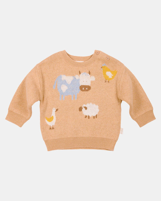 Organic Pullover Mystical Farm Buddies