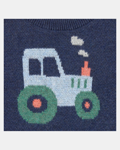 Organic Pullover Mystical Tiny Tractors