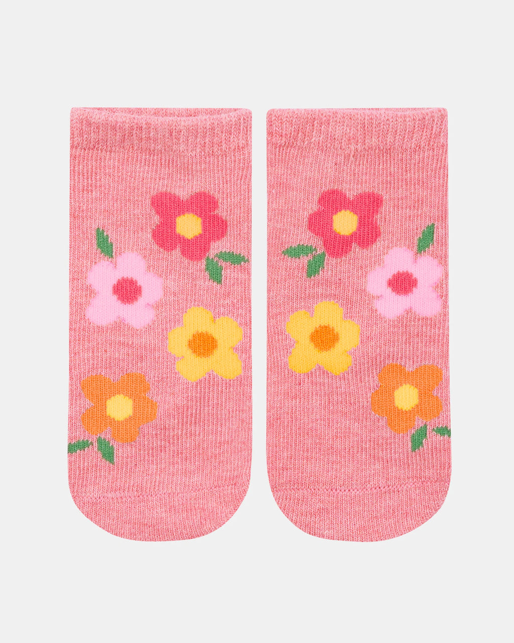 Toshi Organic Jacquard Ankle Socks - Rosie Posie