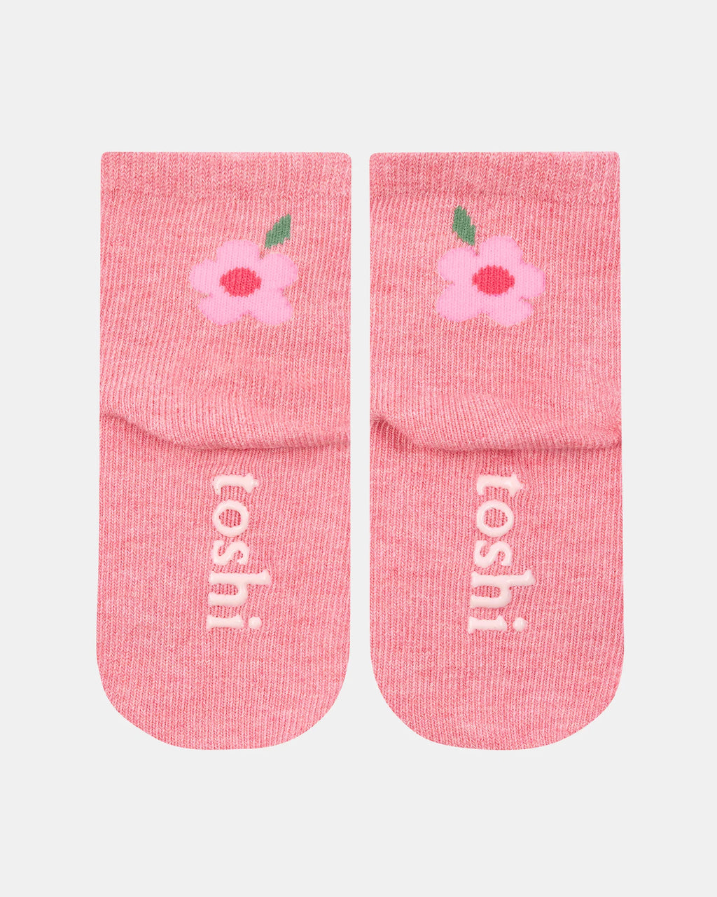 Toshi Organic Jacquard Ankle Socks - Rosie Posie