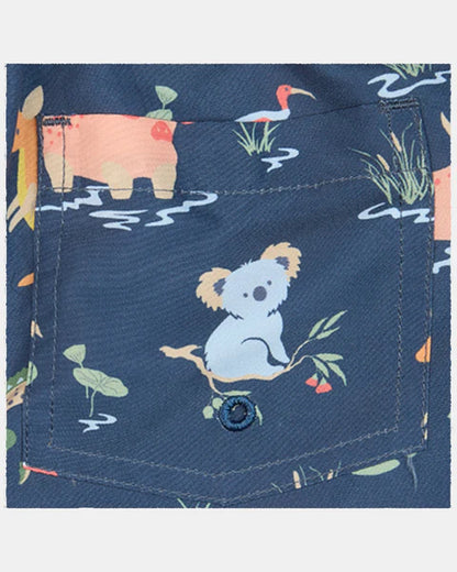 Toshi Splash Swim Boardies - Kakadu Moonlight