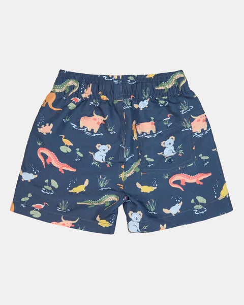 Toshi Splash Swim Boardies - Kakadu Moonlight
