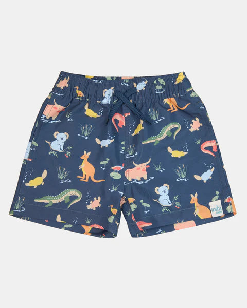 Toshi Splash Swim Boardies - Kakadu Moonlight