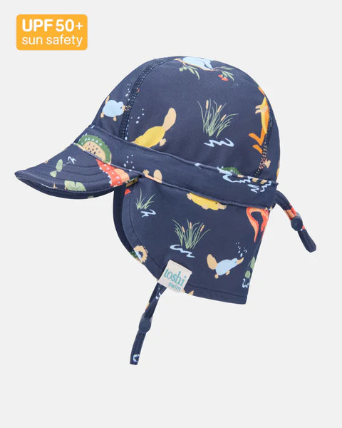 Toshi Paradise Swim Flap Cap - Kakadu Moonlight