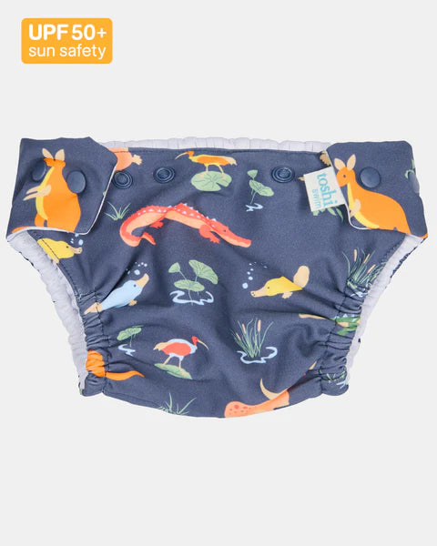 Toshi Paradise Swim Nappy - Kakadu Moonlight