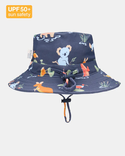 Toshi Paradise Swim Sunhat - Kakadu Moonlight