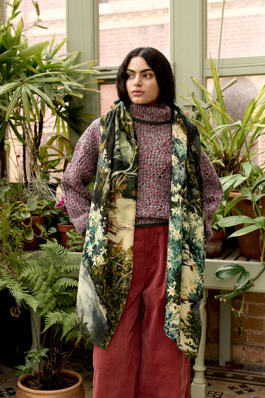 Nancybird Wool Scarf | Flannel Flower
