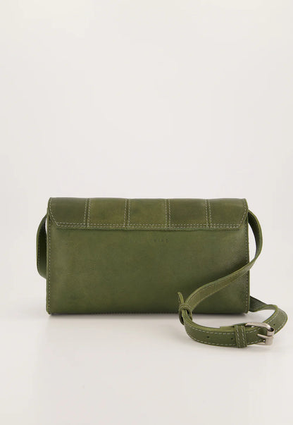 Nancybird Curve Shoulder Bag | Khaki