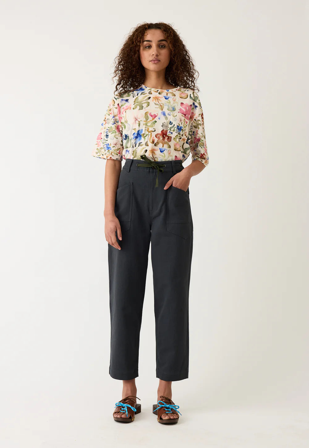 Nancybird Sera Pant - Deep Blue