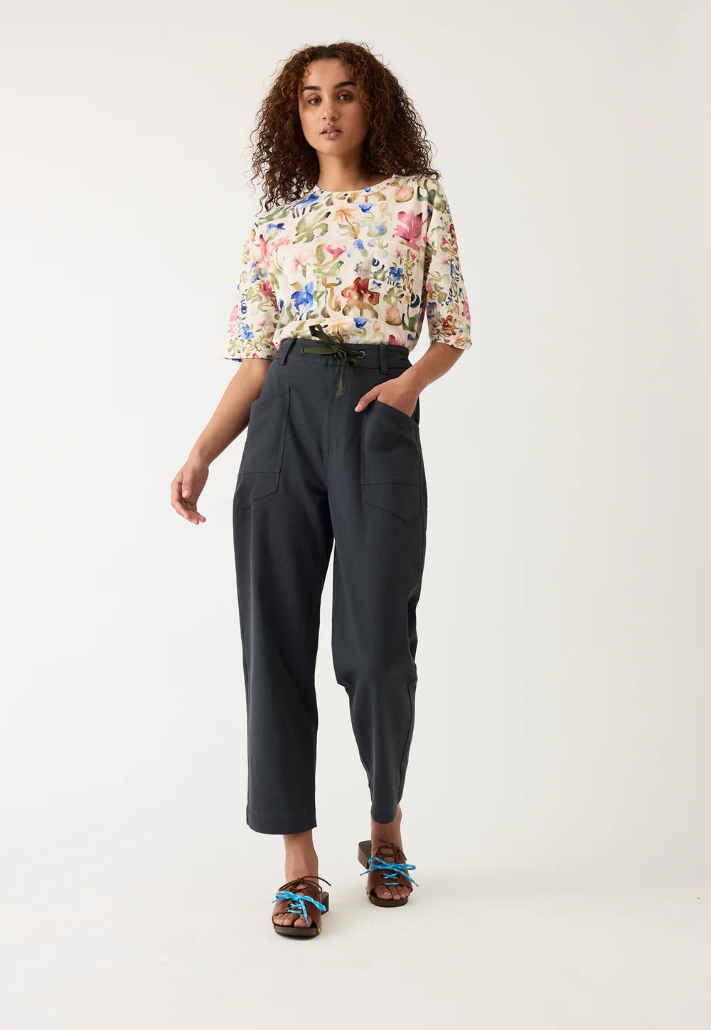 Nancybird Sera Pant - Deep Blue