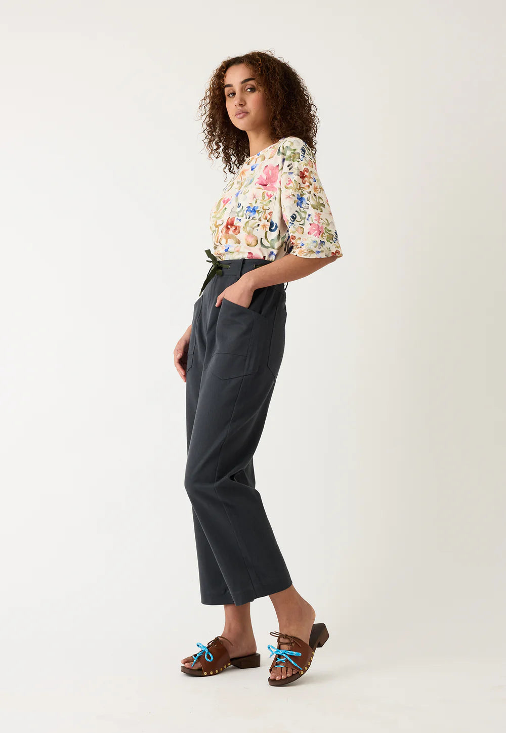 Nancybird Sera Pant - Deep Blue