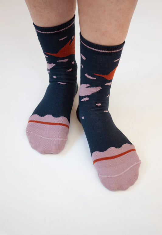 Nancybird Socks - Night Herons