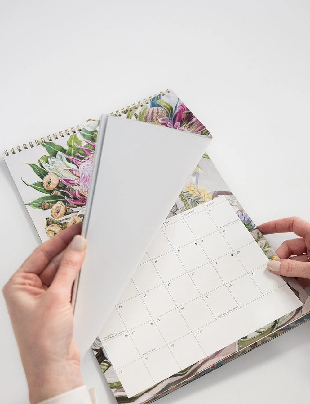 Bespoke Letterpress 2027 Wall Calendar - Still Life