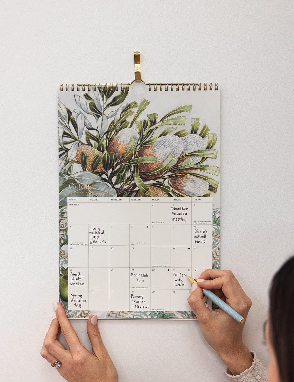 Bespoke Letterpress 2027 Wall Calendar - Still Life