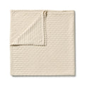 Milk Cloud Organic Knitted Chevron Blanket