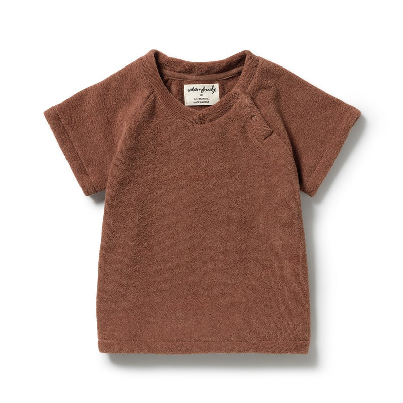 Cherry Cola Organic Terry Tee