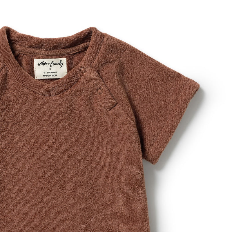 Cherry Cola Organic Terry Tee