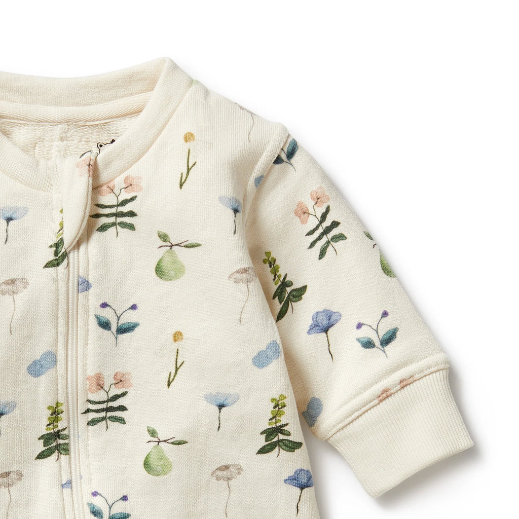 Wilson & Frenchy Organic Terry Growsuit - Petite Garden