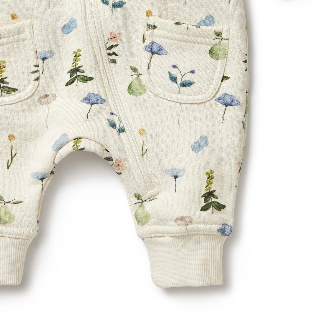Wilson & Frenchy Organic Terry Growsuit - Petite Garden