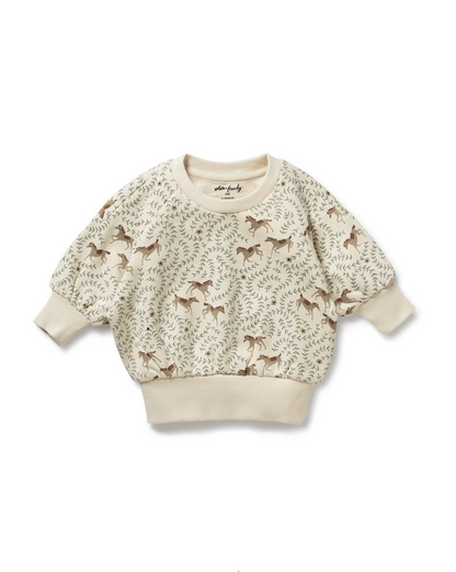 Wilson & Frenchy Trixie Horse Organic Terry Sweat