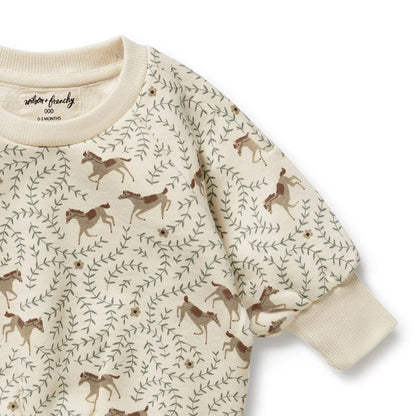 Wilson & Frenchy Trixie Horse Organic Terry Sweat
