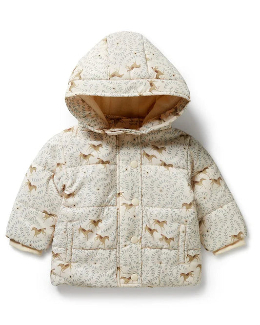 Wilson & Frenchy Trixie Horse Puffer Jacket