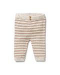 Wilson & Frenchy Cinnamon Stripe Organic Knitted Legging