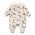 Wilson & Frenchy Little Unicorn Organic Terry Growsuit