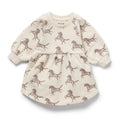 Wilson & Frenchy Little Unicorn Organic Terry Sweat Dress